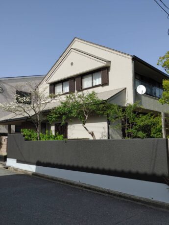 兵庫県宝塚市Y様邸 屋根 外壁塗装及び防水工事🏠-施工後