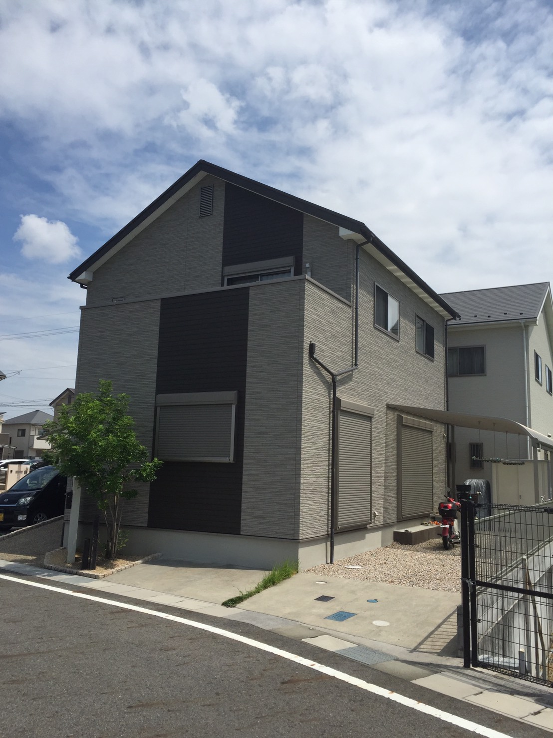 京都市Ｋ様邸ー外壁塗装工事-施工後