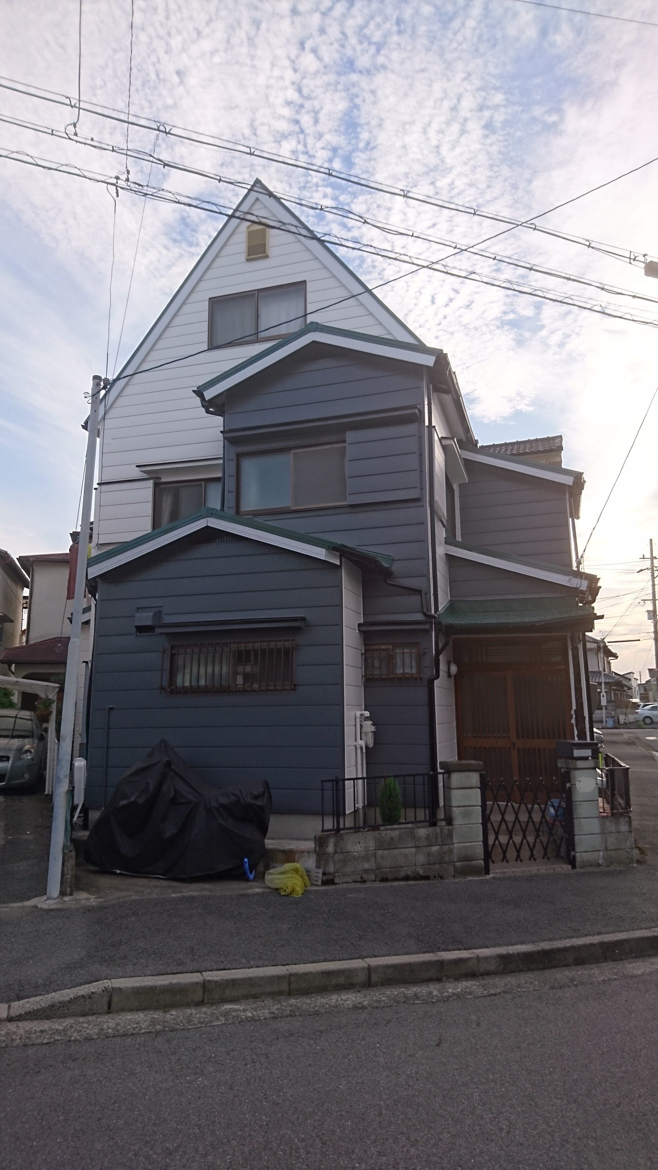 大阪府堺市中区Ｍ様邸 屋根外壁塗装工事-施工後