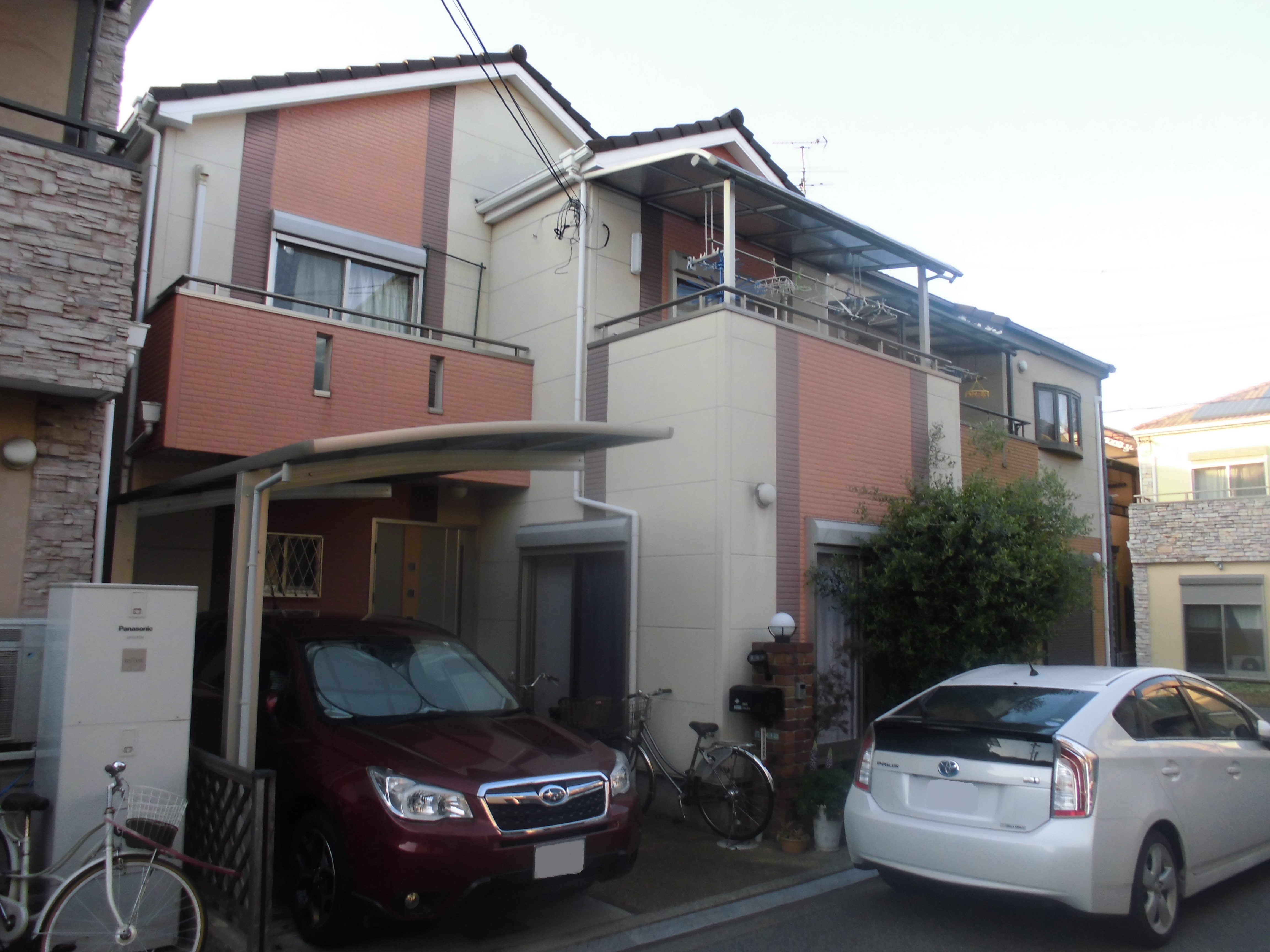 堺市中区O様邸 屋根 外壁塗装及び防水工事-施工前