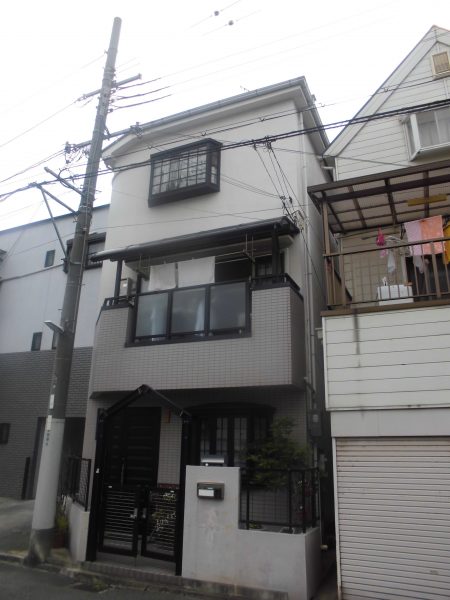 東大阪市Ｎ様邸 屋根 外壁塗装及び防水工事-施工前