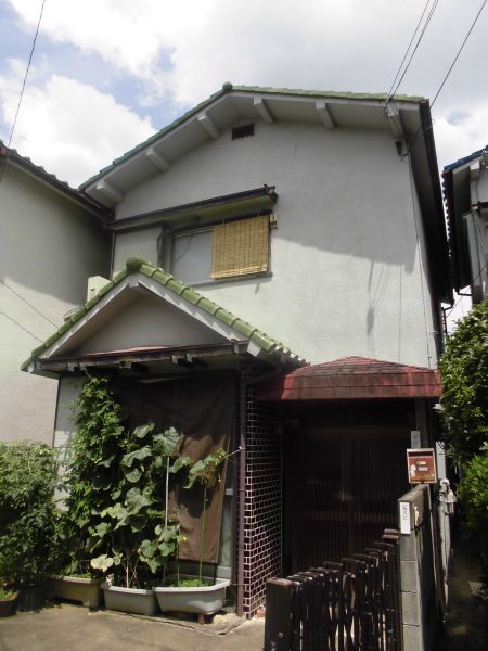 大阪府茨木市N様邸 屋根葺き替え 外壁塗装及び防水工事-施工前