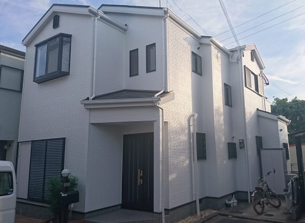 大阪府岸和田市K様邸 屋根 外壁塗装及び防水工事-施工後