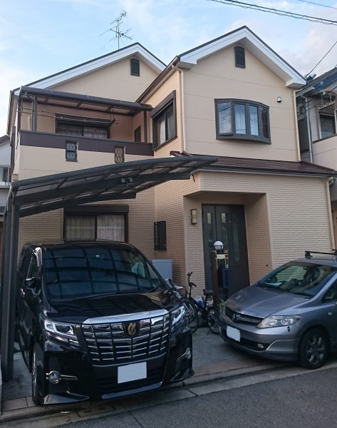 堺市中区K様邸 屋根 外壁塗装及び防水工事-施工後