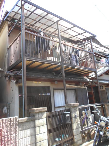 堺市北区N様邸 屋根 外壁塗装工事-施工前