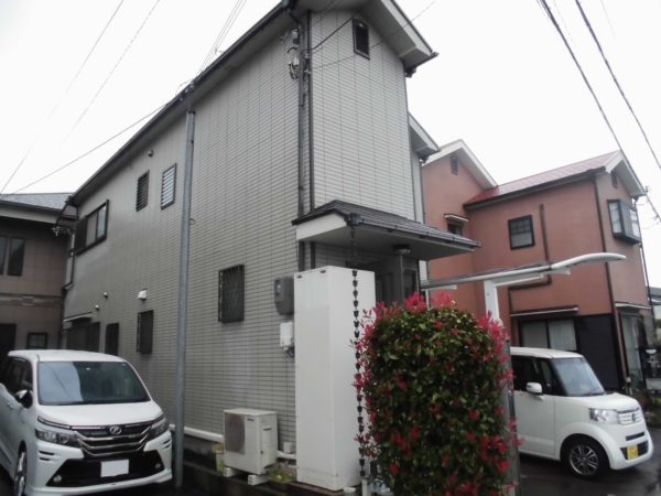 大阪府和泉市K様邸 屋根 外壁塗装工事及び防水工事-施工前