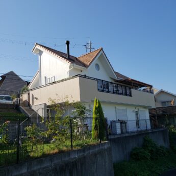 大阪府堺市南区N様邸 外壁塗装及び付帯部塗装工事-施工後