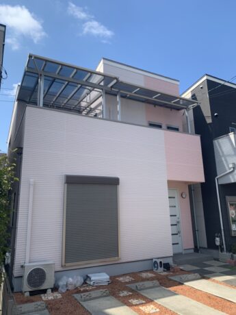 大阪府和泉市N様邸 屋根 外壁塗装工事及び防水工事-施工後