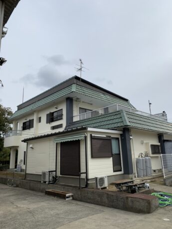 大阪府岸和田市デイサービス門前様外壁塗装工事🏠-施工後