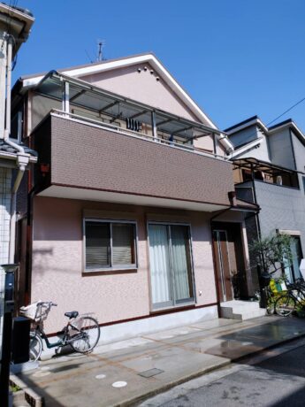 大阪府堺市西区B様邸 屋根 外壁塗装工事🏠-施工後