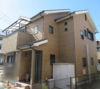 大阪府岸和田市Y様邸 屋根 外壁塗装及び防水工事🏠-施工前