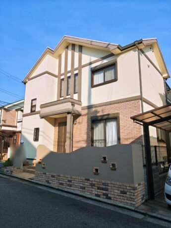 大阪府堺市中区K様邸 屋根 外壁塗装及び防水工事🏠-施工後