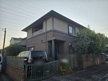 大阪府和泉市F様邸 屋根 外壁塗装塗装工事🏠-施工前