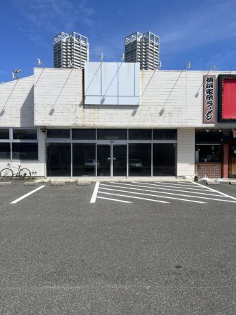 大阪府泉大津市ロードサイドショップ外壁塗装工事🏠-施工前