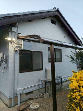 大阪府堺市中区S様邸外壁塗装工事🏠-施工後