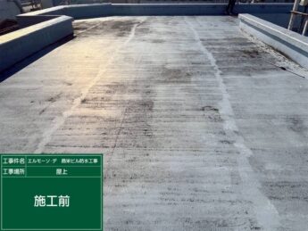 大阪府堺市中区エルモーソ・デ昌栄様 屋上防水工事🏢-施工前