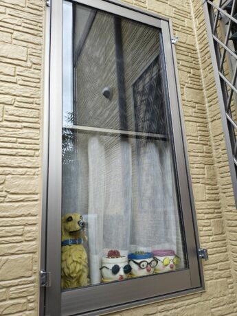 大阪府河内長野市N様邸 面格子取り付け作業👷-施工前