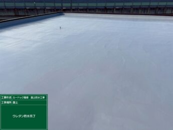 大阪府堺市西区カードック鳳様屋上防水工事-施工後
