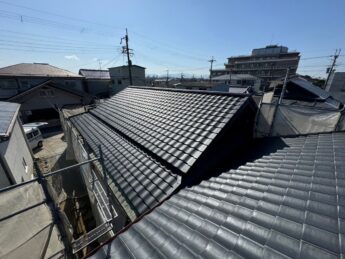 大阪府堺市中区N様邸  屋根葺き替え工事🏠-施工後