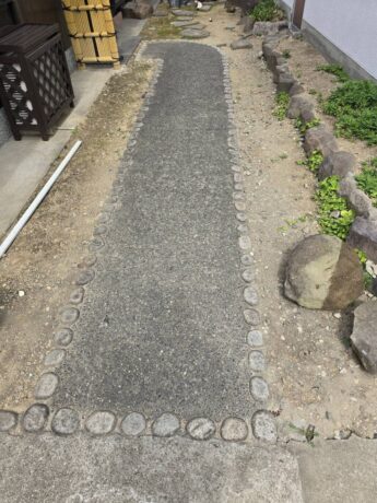 大阪府堺市中区N様邸外構工事-施工前