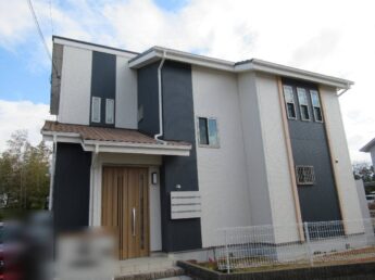 大阪府岸和田市K様邸 外壁塗装及び防水工事🏠-施工前
