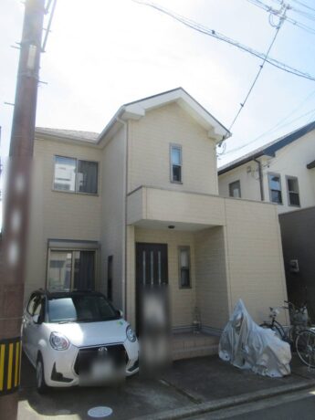大阪府岸和田市Y様邸 屋根 外壁塗装及び防水工事🏠-施工前